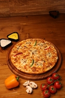 گوشت  و قارچ سه نفره